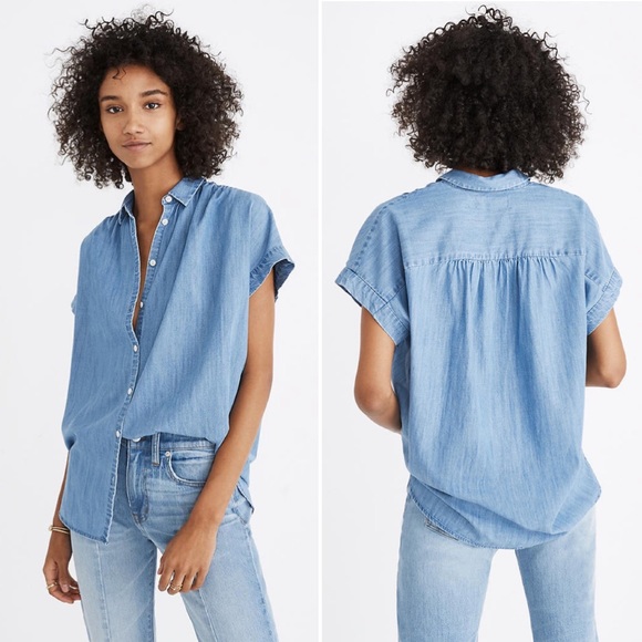 Madewell Tops - Madewell | Central Shirt in Roberta Indigo